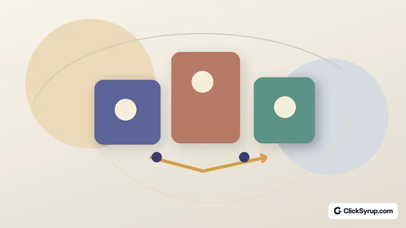 Connected modular blocks representing app deployment